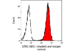 Flow Cytometry (FACS) image for anti-Metadherin (MTDH) (AA 475-525) antibody (ABIN7795651)