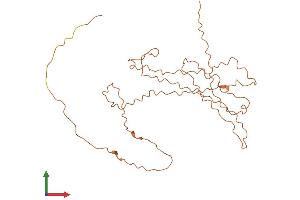 AlphaFold protein structure predicition of Human Recombinant KRTAP10-9 Protein, UniprotID P60411 (KRTAP10-9 Protein (AA 1-292) (His tag))