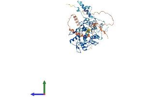 AlphaFold protein structure predicition of Human Recombinant ZNF583 Protein, UniprotID Q96ND8