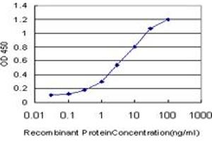 Detection limit for recombinant GST tagged SMG1 is approximately 0. (SMG1 antibody  (AA 2922-3031))