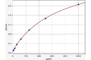 Typical standard curve (Catalase ELISA Kit)