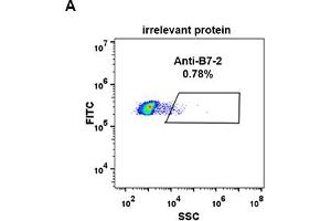 Flow Cytometry (FACS) image for anti-CD86 (CD86) (AA 26-247) antibody (ABIN7092885)