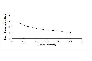 Typical standard curve (FGF2 ELISA Kit)