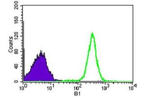 Flow Cytometry (FACS) image for anti-Wolf-Hirschhorn Syndrome Candidate 2 (WHSC2) (AA 280-511) antibody (ABIN1846367) (WHSC2 antibody  (AA 280-511))