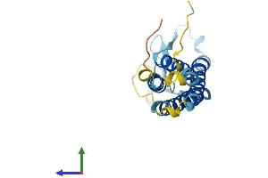 AlphaFold protein structure predicition of Human Recombinant PERP Protein, UniprotID Q96FX8 (PERP Protein (AA 1-193) (His tag))