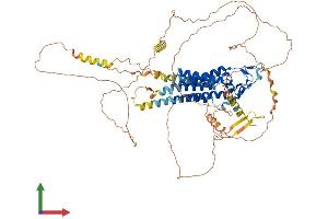 AlphaFold protein structure predicition of Human Recombinant PLPPR3 Protein, UniprotID Q6T4P5 (LPPR3 Protein (AA 1-718) (His tag))