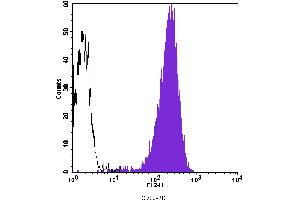 Flow Cytometry (FACS) image for anti-Membrane Metallo-Endopeptidase (MME) antibody (PE) (ABIN2144775) (MME antibody  (PE))