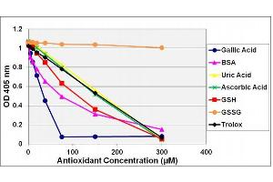 Biochemical Assay (BCA) image for OxiSelect™ Trolox Equivalent Antioxidant Capacity (TEAC) Assay Kit (ABTS) (ABIN5067625)