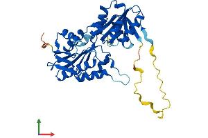 Protein Structure (PS) image for phosphoribosyl Pyrophosphate Synthetase-Associated Protein 1 (PRPSAP1) (AA 1-356) protein (His tag) (ABIN7560841)