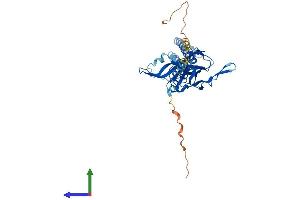 AlphaFold protein structure predicition of Mouse Recombinant Kcnj9 Protein, UniprotID P48543