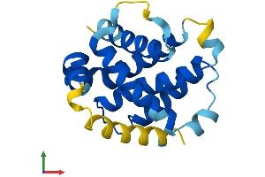 AlphaFold protein structure predicition of Mouse Recombinant Bcl2a1 Protein, UniprotID Q07440 (BCL2A1 Protein (AA 1-172) (His tag))