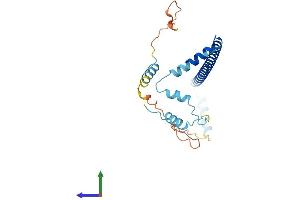 AlphaFold protein structure predicition of Mouse Recombinant Clta Protein, UniprotID O08585 (CLTA Protein (AA 1-235) (His tag))