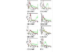 Specificity testing of BAC2. (CEACAM7 antibody)