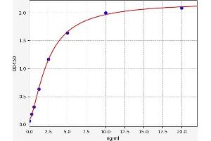 Typical standard curve (SLC27A1 ELISA Kit)