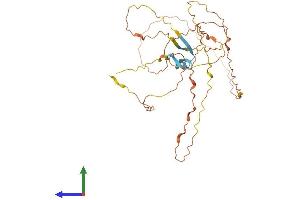 AlphaFold protein structure predicition of Human Recombinant KRTAP29-1 Protein, UniprotID A8MX34