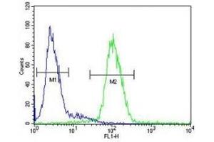 Flow Cytometry (FACS) image for anti-Ceruloplasmin (Ferroxidase) (CP) (AA 121-151) antibody (ABIN3030467)