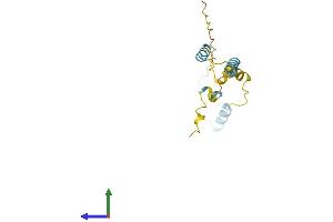 AlphaFold protein structure predicition of Mouse Recombinant Dppa3 Protein, UniprotID Q8QZY3