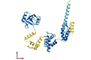 AlphaFold protein structure predicition of Mouse Recombinant Pnma1 Protein, UniprotID Q8C1C8 (PNMA1 Protein (AA 1-353) (His tag))