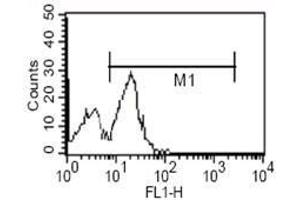 FC analysis of human PBMC using CD14 antibody. (CD14 antibody)