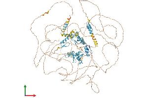 Protein Structure (PS) image for RE1-Silencing Transcription Factor (REST) (AA 1-1097) protein (His tag) (ABIN7555206)