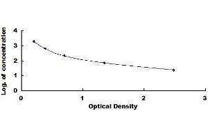 Typical standard curve (Copeptin ELISA Kit)