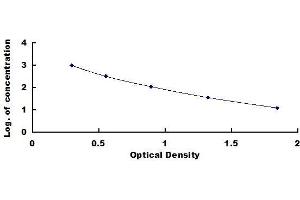 Typical standard curve (FGF2 ELISA Kit)