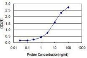 Sandwich ELISA detection sensitivity ranging from 0. (PIH1D1 (Human) Matched Antibody Pair)