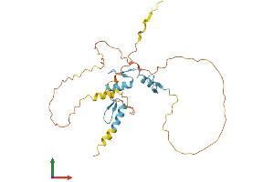 AlphaFold protein structure predicition of Mouse Recombinant Osr1 Protein, UniprotID Q9WVG7 (OSR1 Protein (AA 1-266) (His tag))