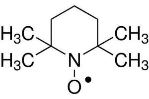 Chemical structure of TEMPO , a Stabilized free radical. (TEMPO)