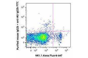 Flow Cytometry (FACS) image for anti-Killer Cell Lectin-Like Receptor Subfamily C, Member 1 (KLRC1) antibody (ABIN2664266) (KLRC1 antibody)