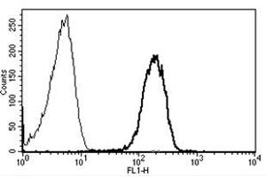 Flow Cytometry (FACS) image for anti-Intercellular Adhesion Molecule 3 (ICAM3) antibody (FITC) (ABIN1106448) (ICAM-3/CD50 antibody  (FITC))