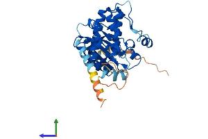 Protein Structure (PS) image for Testis Specific Serine Kinase 4 (TSSK4) (AA 1-328) protein (His tag) (ABIN7544756)
