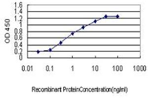 Detection limit for recombinant GST tagged S100A2 is approximately 0. (S100A2 antibody  (AA 1-97))