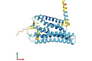 Protein Structure (PS) image for Olfactory Receptor, Family 12, Subfamily D, Member 3 (OR12D3) (AA 1-316) protein (His tag) (ABIN7550128)