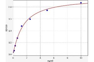Typical standard curve (HRAS ELISA Kit)
