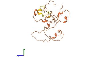 AlphaFold protein structure predicition of Human Recombinant KRTAP1-1 Protein, UniprotID Q07627