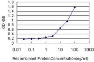 Detection limit for recombinant GST tagged TLR9 is approximately 0. (TLR9 antibody  (AA 99-215))