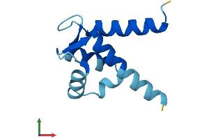 Protein Structure (PS) image for S100 Calcium Binding Protein A6 (S100A6) (AA 1-90) protein (His tag) (ABIN7551638)