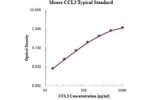 ELISA image for Chemokine (C-C Motif) Ligand 3 (CCL3) ELISA Kit (ABIN3198410) (CCL3 ELISA Kit)