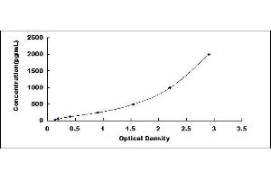 Typical standard curve (EPO ELISA Kit)