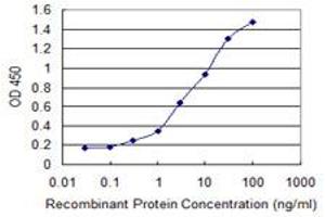 Detection limit for recombinant GST tagged AHSG is 0. (Fetuin A antibody  (AA 19-367))