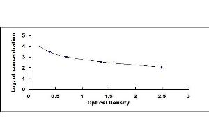 Typical standard curve (POMC ELISA Kit)