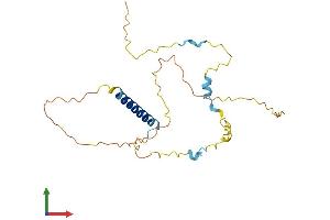AlphaFold protein structure predicition of Human Recombinant INCA1 Protein, UniprotID Q0VD86 (INCA1 Protein (AA 1-236) (His tag))