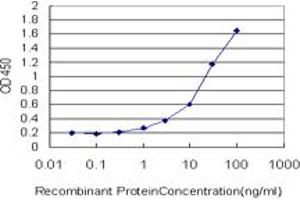 Detection limit for recombinant GST tagged GPD2 is approximately 1ng/ml as a capture antibody. (GPD2 antibody  (AA 1-378))