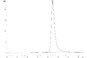 The purity of Huma LAIR2 is greater than 95 % as determined by SEC-HPLC.