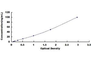 Typical standard curve (NOG ELISA Kit)