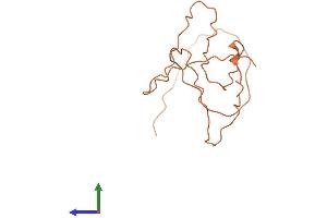 AlphaFold protein structure predicition of Human Recombinant KRTAP2-1 Protein, UniprotID Q9BYU5 (KRTAP2-1 Protein (AA 1-128) (His tag))