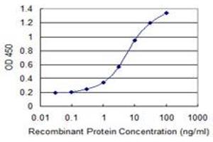 Detection limit for recombinant GST tagged AIPL1 is 0. (AIPL1 antibody  (AA 1-384))