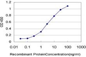 Detection limit for recombinant GST tagged ADAM2 is approximately 0. (ADAM2 antibody  (AA 376-475))