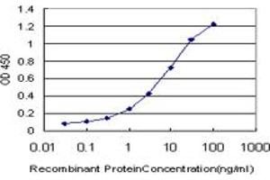 ELISA image for anti-CAMP Responsive Element Binding Protein 5 (CREB5) (AA 1-100) antibody (ABIN599087) (CREB5 antibody  (AA 1-100))
